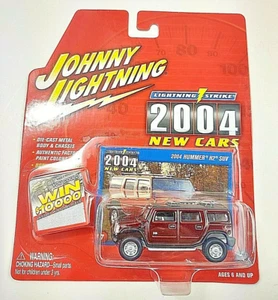 Johnny Lightning White Lightning 2004 Hummer H2 SUV White Chassis / Interior k1 - Picture 1 of 3