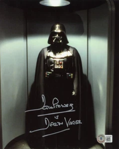 DAVID DAVE PROWSE SIGNED AUTOGRAPHED 8x10 PHOTO DARTH VADER STAR WARS BECKETT - Picture 1 of 2