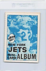 1969 Topps Mini-Album Inserts #24 New York Jets EX/MT *36 - Picture 1 of 2