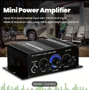 400w Mini Stereo Amplifier - Foto 1 di 7