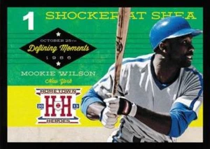 2013 Panini Hometown Heroes Defining Moments Black #14 Mookie Wilson NM-MT Mets - Picture 1 of 2