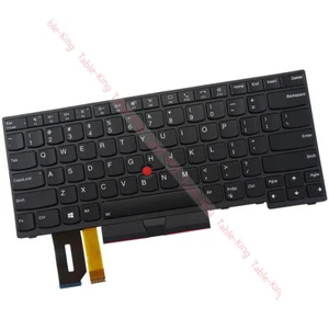 Clavier rétroéclairé américain avec pointeur pour Lenovo Thinkpad P14S T14 Gen1 Gen2 - Photo 1/4
