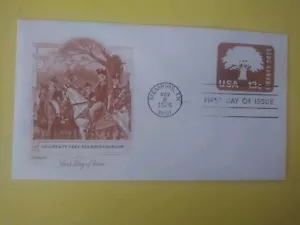 The 13 Cent Liberty Tree Stamped First Day Of Issue Cover (Nov. 8, 1975). - Picture 1 of 1