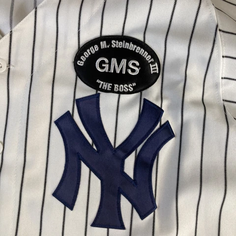 Authentic Majestic New York Yankees Mariano Rivera Jersey GEORGE STEINBRENNER Cover
