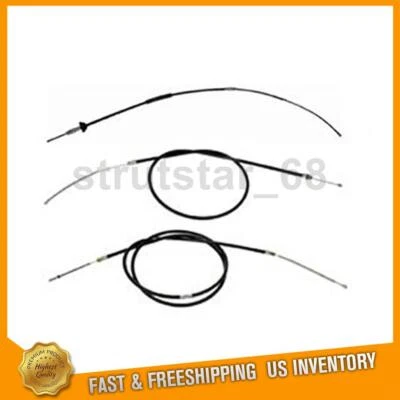 3 cables de freno de estacionamiento delanteros traseros para Chevrolet Tahoe 6,5 L 5,7 L Foto 1 de 4