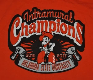 t-shirt large oklahoma state university intramurals volleyball 21 inches pit2pit - Picture 1 of 5