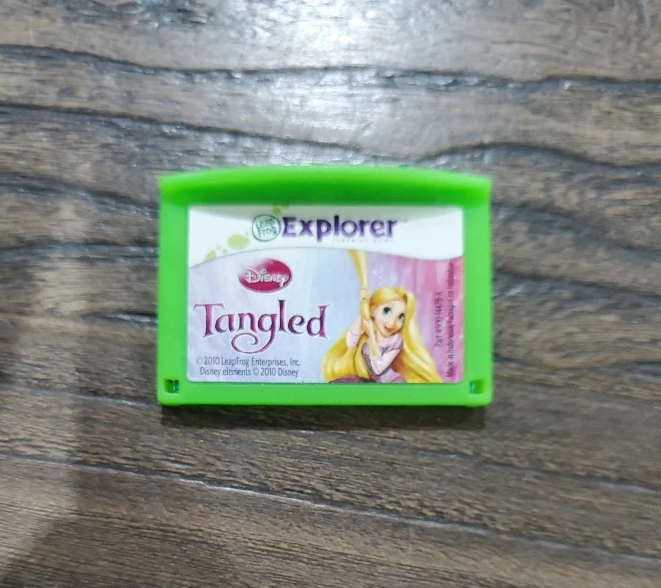 TANGLED LeapFrog Leapster / LeapPad Explorer DISNEY Game Cartridge  - Image 1 of 4