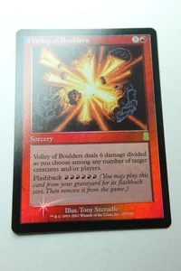MTG Volley of Boulders x1-Foil -Odyssey-Lightly Played - Picture 1 of 1