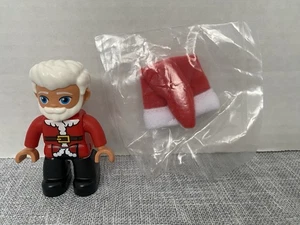 Lego Duplo Santa Claus Minifigura Personaje Personaje Sombrero de Tela NUEVO - Imagen 1 de 4