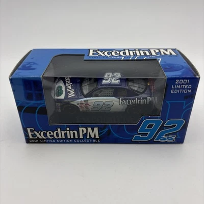 VTG Racing Champions 2001 Excedrin PM #92 Limited Edition Diecast Car 1:64 Scale - Image 1 of 4