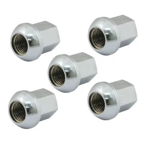 EMPI 70-2867 Aluminum Lug Nuts, Chrome 14mm x 1.5x1-1/4 Set 5, Fits Bug/Porsche - Picture 1 of 2