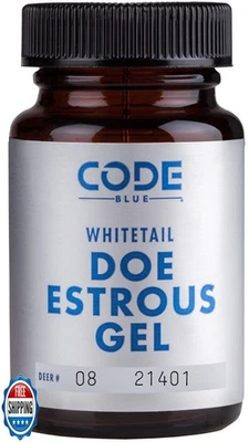 Code Blue Whitetail Doe Estrous Gel 2-Ounce - Image 1 of 4