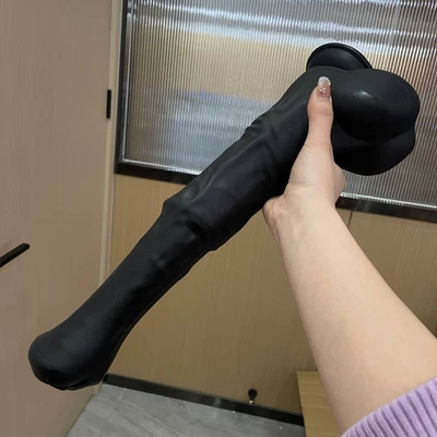 16.5in Realistic Huge Dildo Cock Suction Cup Women Sex Toys Thick Dong Butt Plug - Image 1 of 4