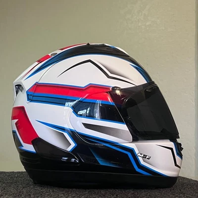 Arai's Top-of-the-Line Corsair-X Motorcycle Helmet with Scope Graphics -- Small - Image 1 of 4