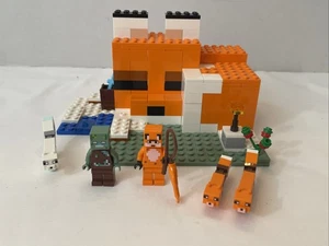 Lego Minecraft Set #21178 - The Fox Lodge - 100% Completo - Sin Caja ni Manual - Imagen 1 de 8