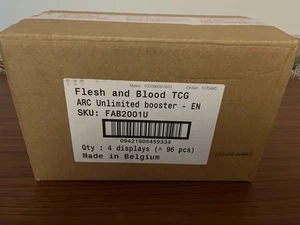 Carne y Sangre FaB Arcano Arco Ascendente Ilimitado Booster Boxes Estuche Sellado Nuevo - Imagen 1 de 7