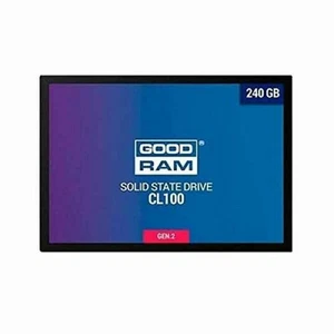 Festplatte GoodRam SSDPR-CL100-240-G3 SSD SATA III 520 MB/s CL100 240 GB SSD - Afbeelding 1 van 1