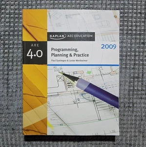 Kaplan ARE 4.0 Programming Planning & Practice 2009 Study Guide Speiregen - Bild 1 von 4
