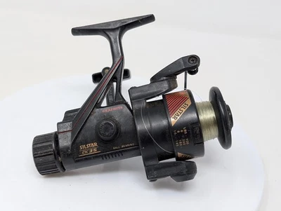 VTG Silstar CX35 Spinning Fishing Reel L/R BB WT 7.6Z 5.2:1 GRAPHITE Spins Well Foto 1 de 4