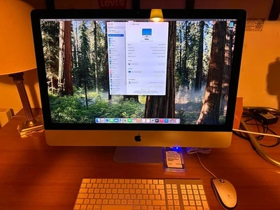 APPLE IMAC 27" 2015 RETINA 5K CORE i5 SSD 500Gb ORIGINALE APPLE 16 Gb RAM - Immagine 1 di 4