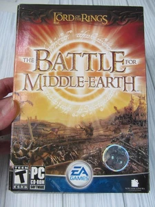 Il Signore degli Anelli La Battaglia per la Terra di Mezzo DVD-ROM Gioco PC 2004 Box 4 Dischi A5 - Foto 1 di 8