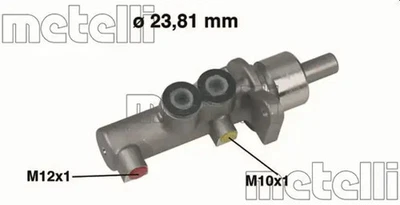 Bomba de freno Aluminio 05-0378 METELLI para OPEL REKORD E VECTRA B Hatchback - Imagen 1 de 4