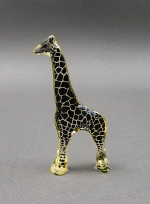 Abraham Palatnik Brazil MCM Lucite Acrylic Small Giraffe Sculpture Figurine 4" - Image 1 of 4