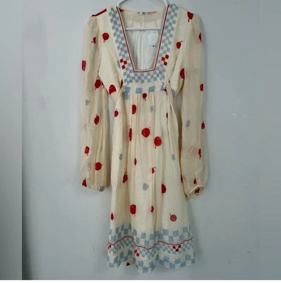 Anna Sui Silk Dress - Image 1 of 4