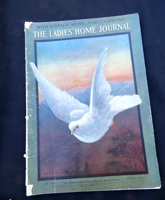 LADIES' HOME JOURNAL MAGAZINE APRIL 1906 Victorian Era Stories & Ads - Image 1 of 3