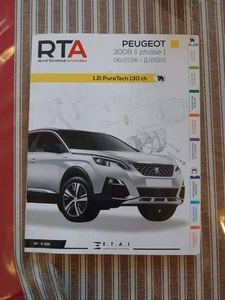 REVUE TECHNIQUE PEUGEOT 3008 2 1.2 i Pure Tech 130 Ch 3008 II PHASE 1 2016 2020 - Picture 1 of 24