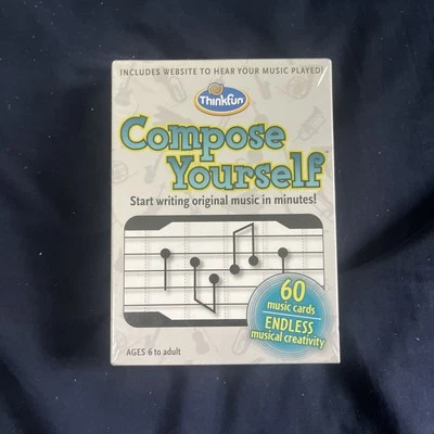 ThinkFun Compose Yourself Music Composer Card Game Brand New Sealed - Image 1 of 2