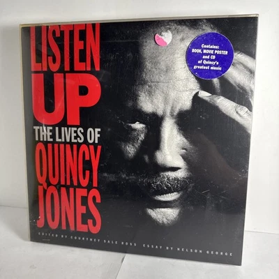 NEW Listen Up: The Lives of Quincy Jones Music CD from the motion picture +BOOK - Image 1 of 4