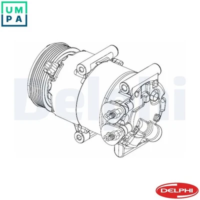 COMPRESSOR AIR CONDITIONING CS20324 FOR FORD FIESTA/VI/Van KVJA/F6JDSPJC 1.4L - Image 1 of 4