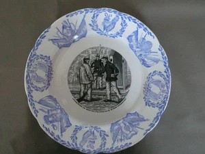Ancienne assiette thème militaire humouristique de TH FENAL/BADONVILLER - n° 7 - Imagen 1 de 1