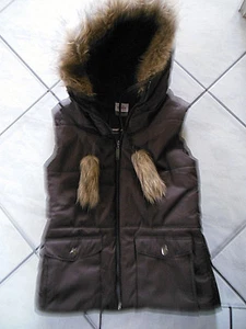 Steppweste für Damen o. Mädchen Gr. S 34/36 Farbe:Braun  - Bild 1 von 4