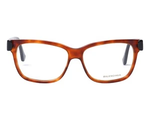Balenciaga BA 5003 Brown Havana 053 Plastic Cat Eye Frame 53-13-140 BAL 5003 RX - Picture 1 of 3