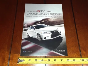 2014 LEXUS IS 350 F SPORT ORIGINAL AD - Picture 1 of 9
