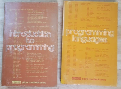 1970 Introduction Programming Languages Digital Equipment Corporation DEC PDP-8 - Image 1 of 4