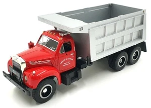 First Gear 1/34 Scale 18-1899 - 1960 B61 Mack Dump Truck Carlos R.Leffler - Picture 1 of 6