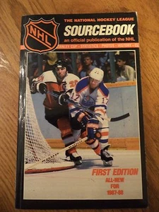 1987 1988 THE NATIONAL HOCKEY LEAGUE SOURCEBOOK FIRST EDITION - Picture 1 of 12