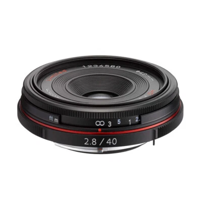 PENTAX HD PENTAX-DA 40mm F2.8 Limited Lens K mount Black Japan model New - Image 1 of 3