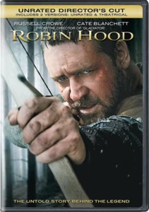 * Robin Hood - Director's Cut - Russell Crowe - Cate Blanchett - Very Good DVD - Picture 1 of 2