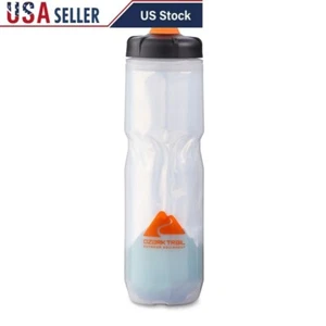 Insulated Cycling Water Bottle Lightweight Outdoors Hydration Easy Pull 22 Oz - Picture 1 of 6