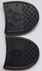 2 Stück Absätze schwarz Schuhabsatz Schuhreparatur 77 mm x 74 mm keine Chinaware - Bild 1 von 3