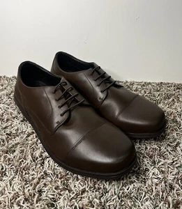 NEW Birchbury Brenston Barefoot Dress Shoes Vintage Brown Men’s Size 14 - Picture 1 of 9
