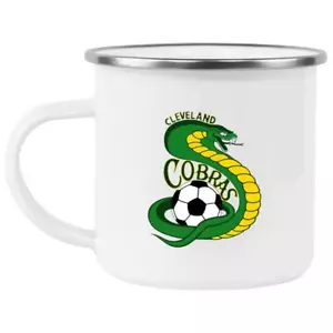 Cleveland Cobras Camping Becher 12oz Emaille | ASL Soccer Team - Bild 1 von 1