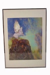 Impresión artística en marco Odilon Redon Pegasus 70,5 x 50,5 cm imagen arte - Imagen 1 de 4