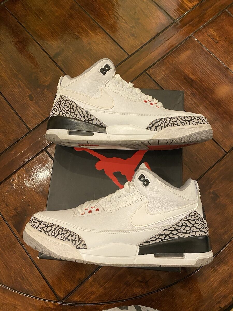 Preços baixos em Jordan 3 Retro JTH NRG White Cement | eBay Preços baixos em Jordan 3 Retro JTH NRG White Cement | eBay