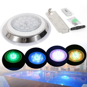 54W LED Schwimmbad Scheinwerfer Unterwasser Licht Beleuchtung Pool Light 5400LM - Bild 1 von 14