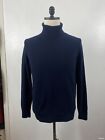 Men's Golf Sweater Size L Navy Blue